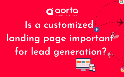 Is a customized landing page important for lead generation?